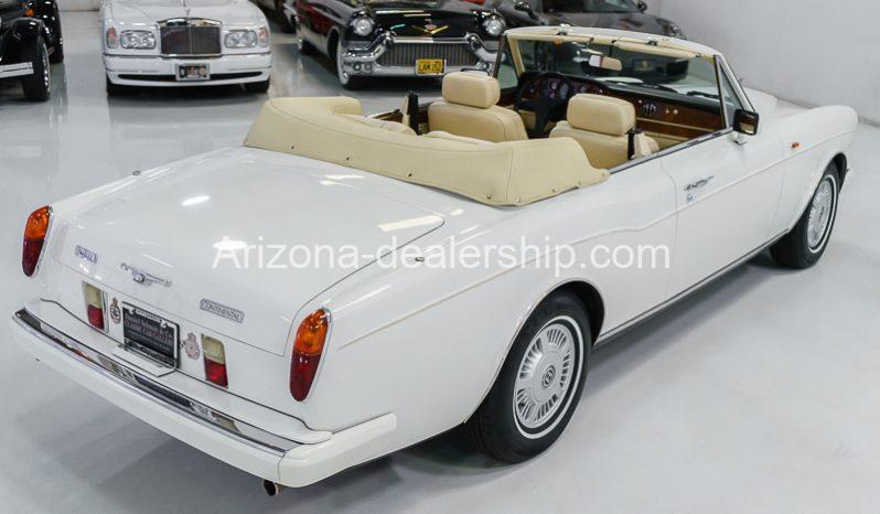 1989 Bentley Continental Convertible full