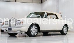 1989 Bentley Continental Convertible full