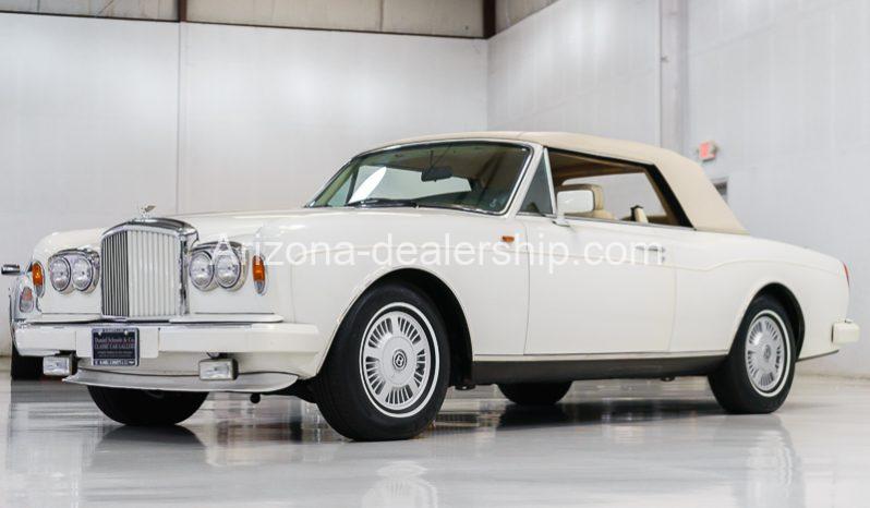 1989 Bentley Continental Convertible full