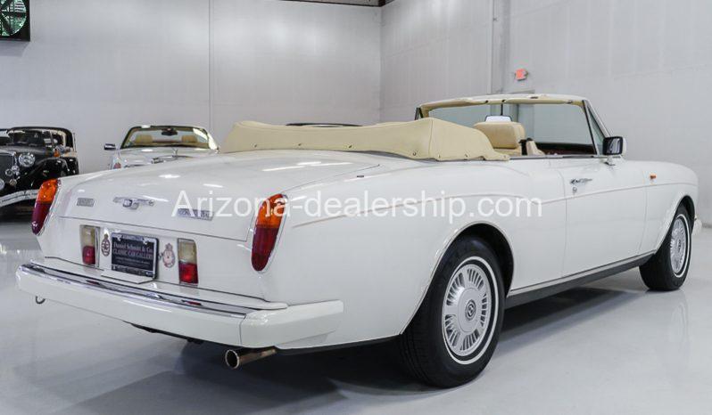 1989 Bentley Continental Convertible full